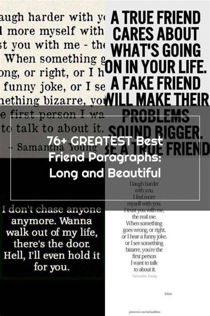 76+ GREATEST Best Friend Paragraphs Long and Beautiful BayArt