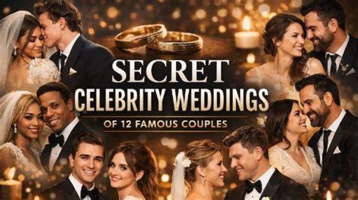 All The Secret Celebrity Weddings In 2021 See Who Got Hitched