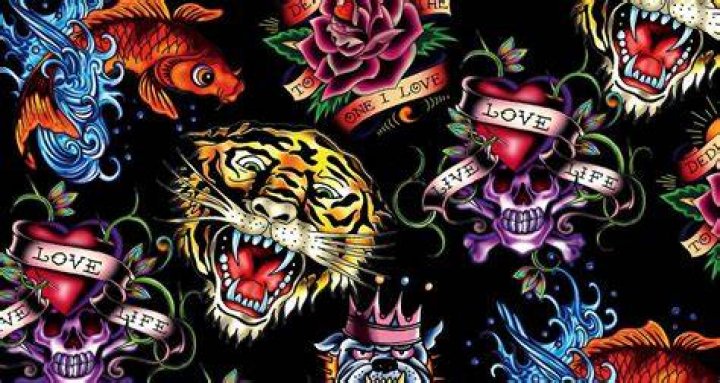 Ed Hardy Wallpapers Top Free Ed Hardy Backgrounds WallpaperAccess