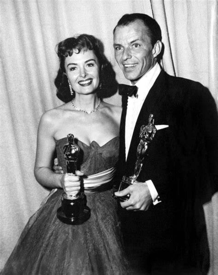 Frank Sinatra And Donna Reed Holding by Bettmann