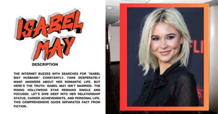 Isabel May's Relationship Status And Dating History