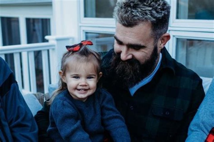 Jason Kelce and Daughter Wyatt Walk in Sync with Ice Cream on Vacation