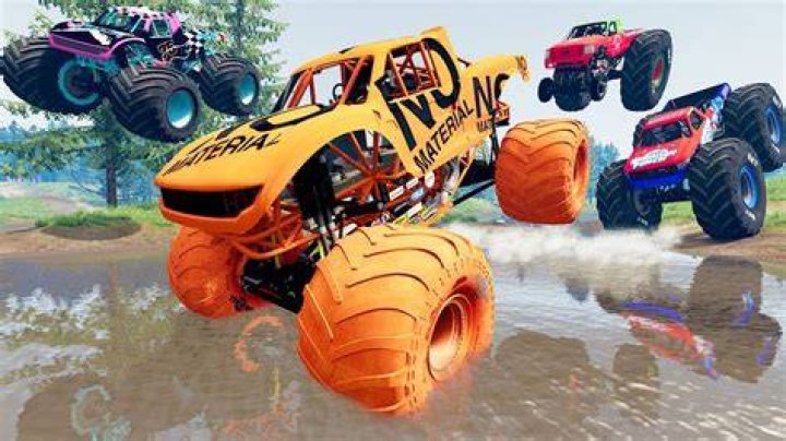 Monster Truck Mud Battle 30 BeamNG Drive Mace Mace Tv