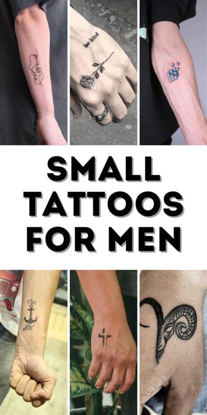 Small Tattoos: Cool Designs For Guys