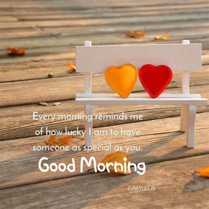 Special good morning, Good
